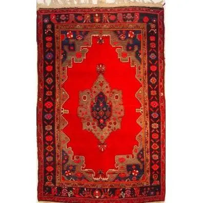 Authentic Persian Rug Kolia Traditional Style Hand-Knotted Indoor Area Rug With Natural Wool And Cotton 7'6" X 4'9" Panr02479